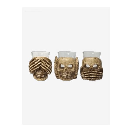 Drink No Evil Shot Glasses