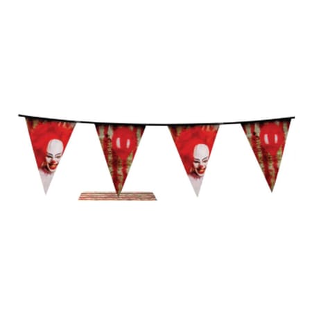 Horror Clown Halloween Bunting (6m)