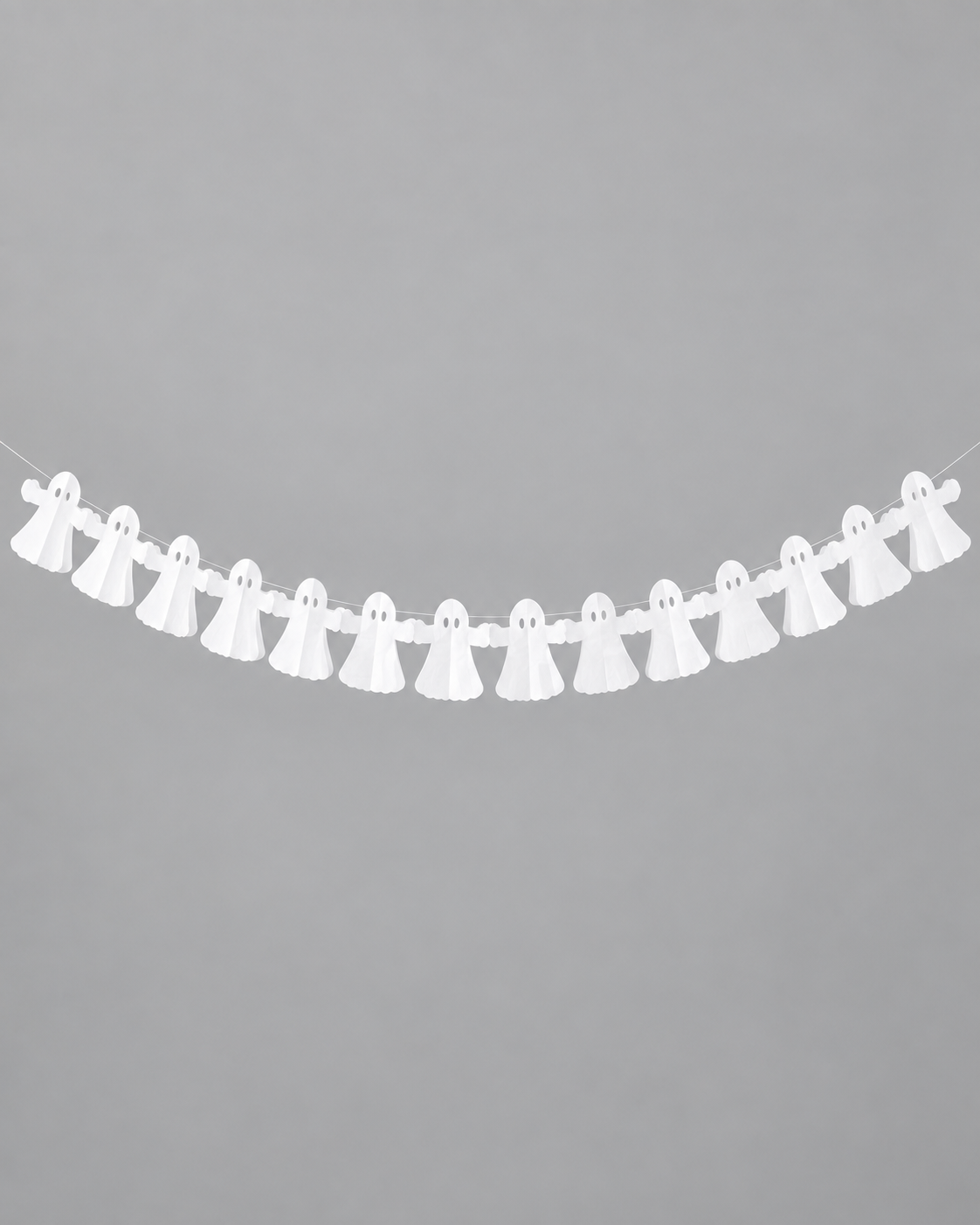 Ghost Paper Garland 4m