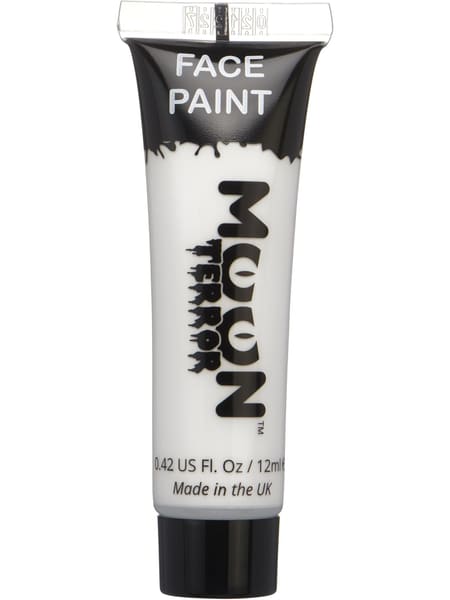 Moon Terror Halloween Face & Body Paint White 12ml