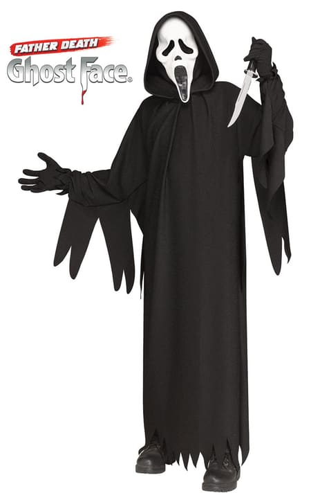 Ghost Face 30th Anniversary Costume - Child Medium, Ages 7-9