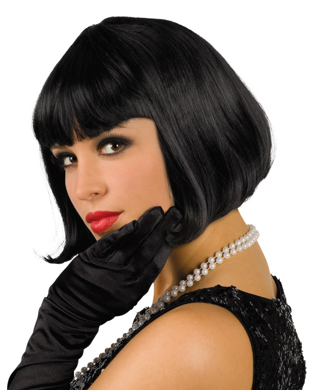 Black Cabaret Bob Wig
