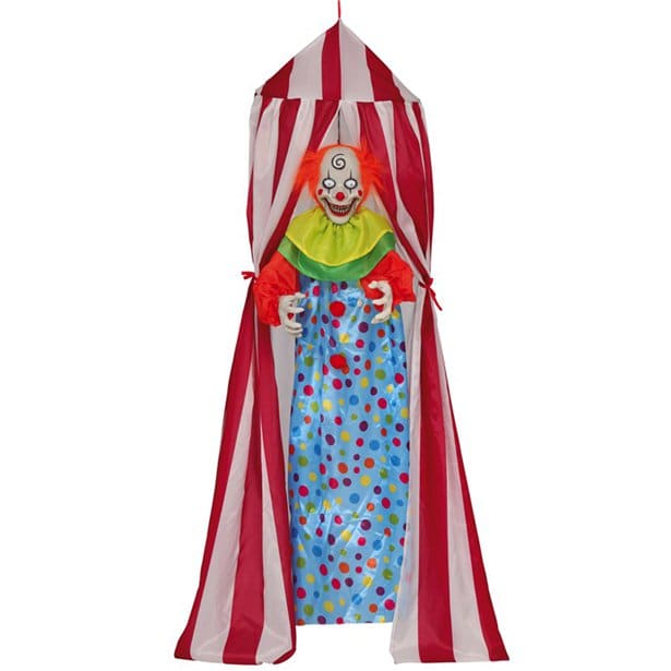 Animated Clown in Tent