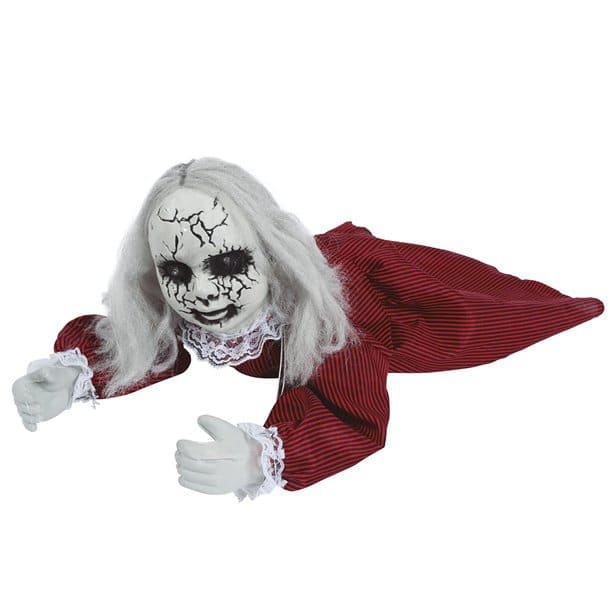 Animated Crawling Broken Doll