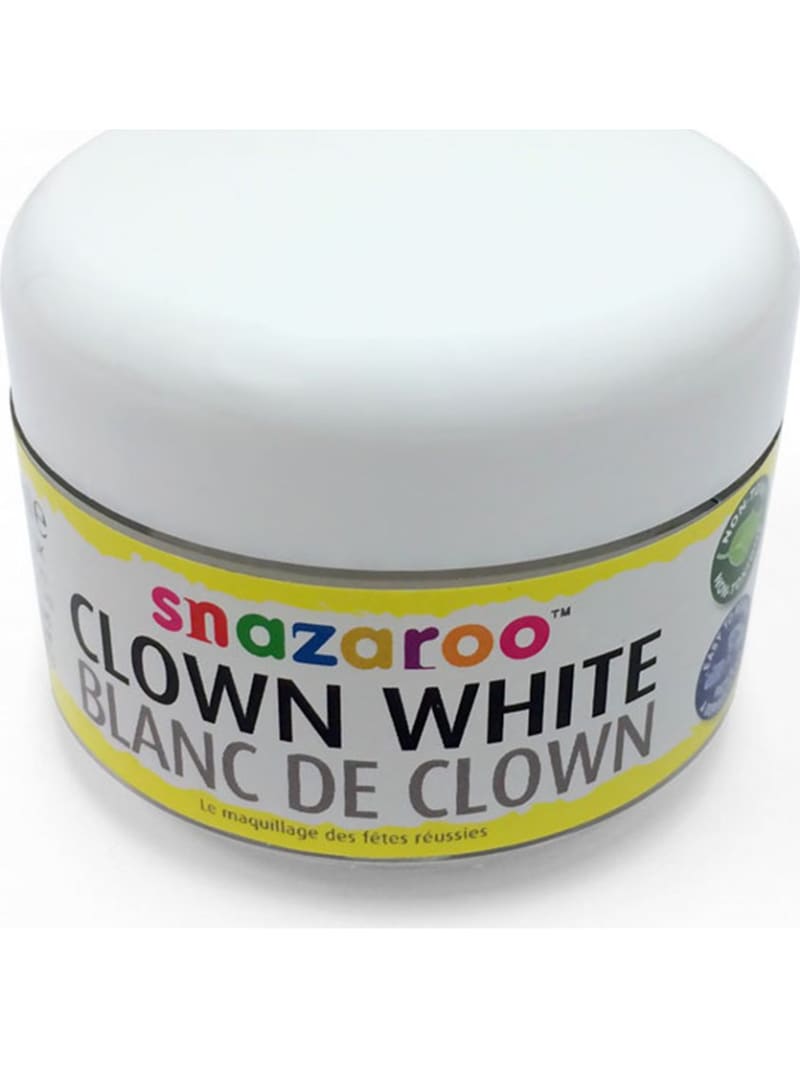 Snazaroo Clown White Face Paint - 50ml
