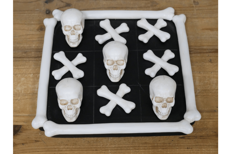 Skull and Crossbones Game Board
