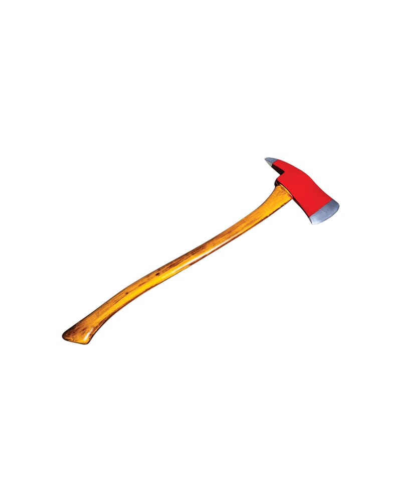 Red Fire Axe Soft Foam Weapon - Movie Prop/Halloween Accessory
