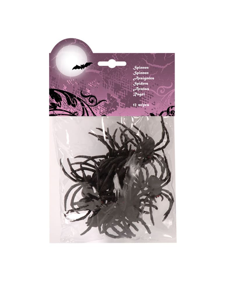 Bag of 12 Spiders