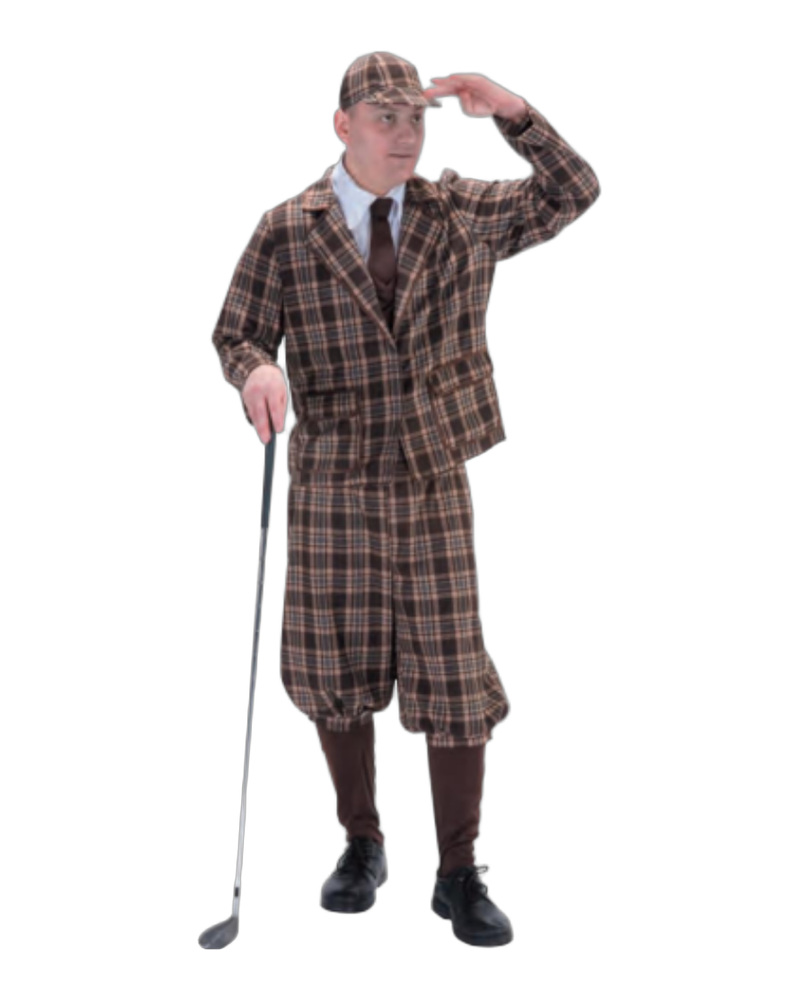 1930's Golfer Adult Costume