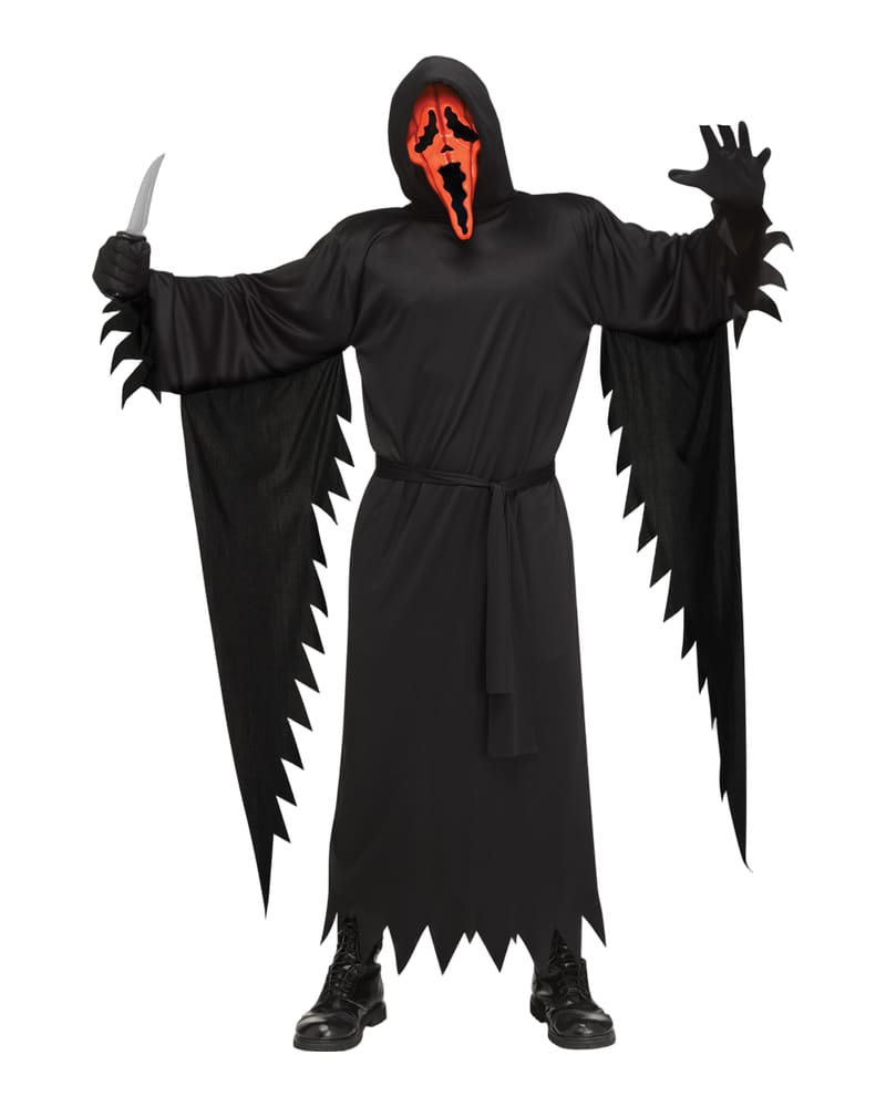 Pumpkin Ghost Face® Scream Costume for Adults