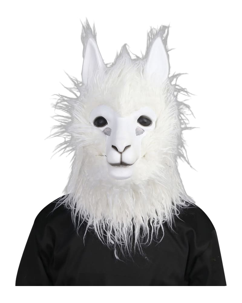 Alpaca Adult Mask w/ Moving Mouth