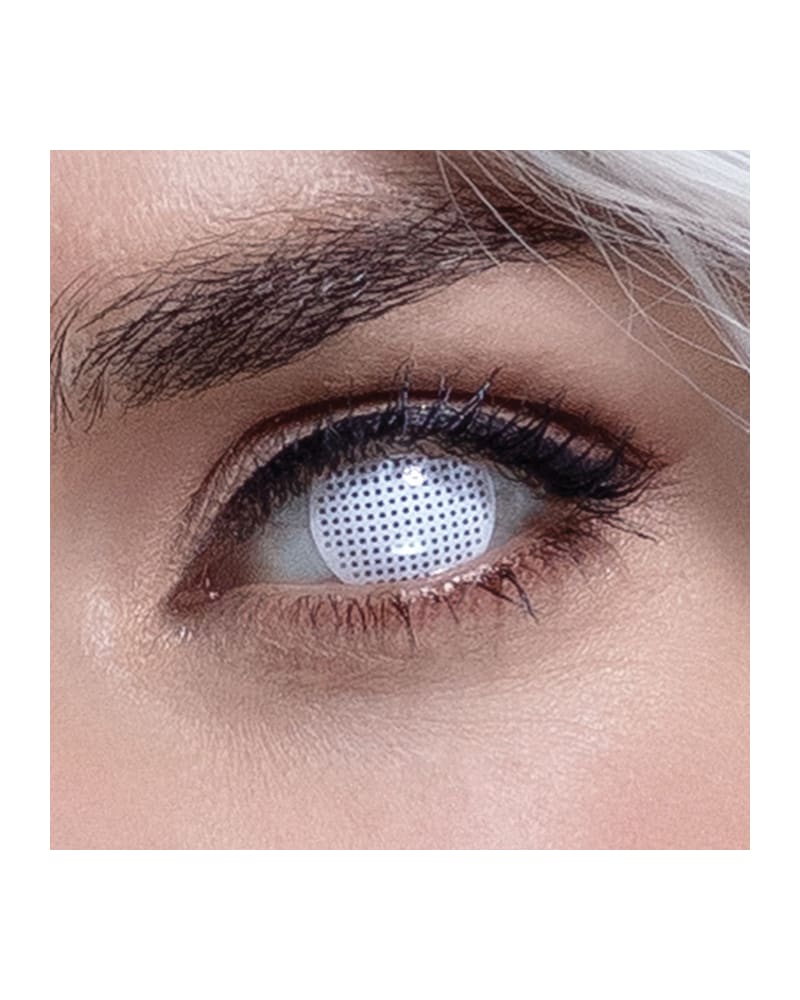 Halloween Mist White Contact Lenses