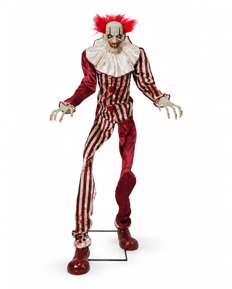 Undead Clown Animated Figure