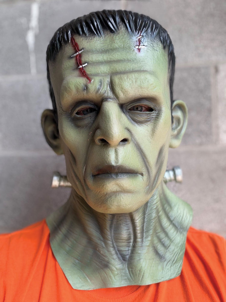 Frankenstein Adult Latex Overhead Mask