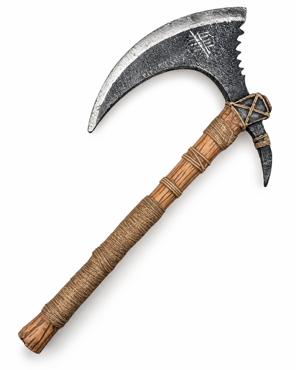 Rubber Johnnies Curved Axe Costume Prop
