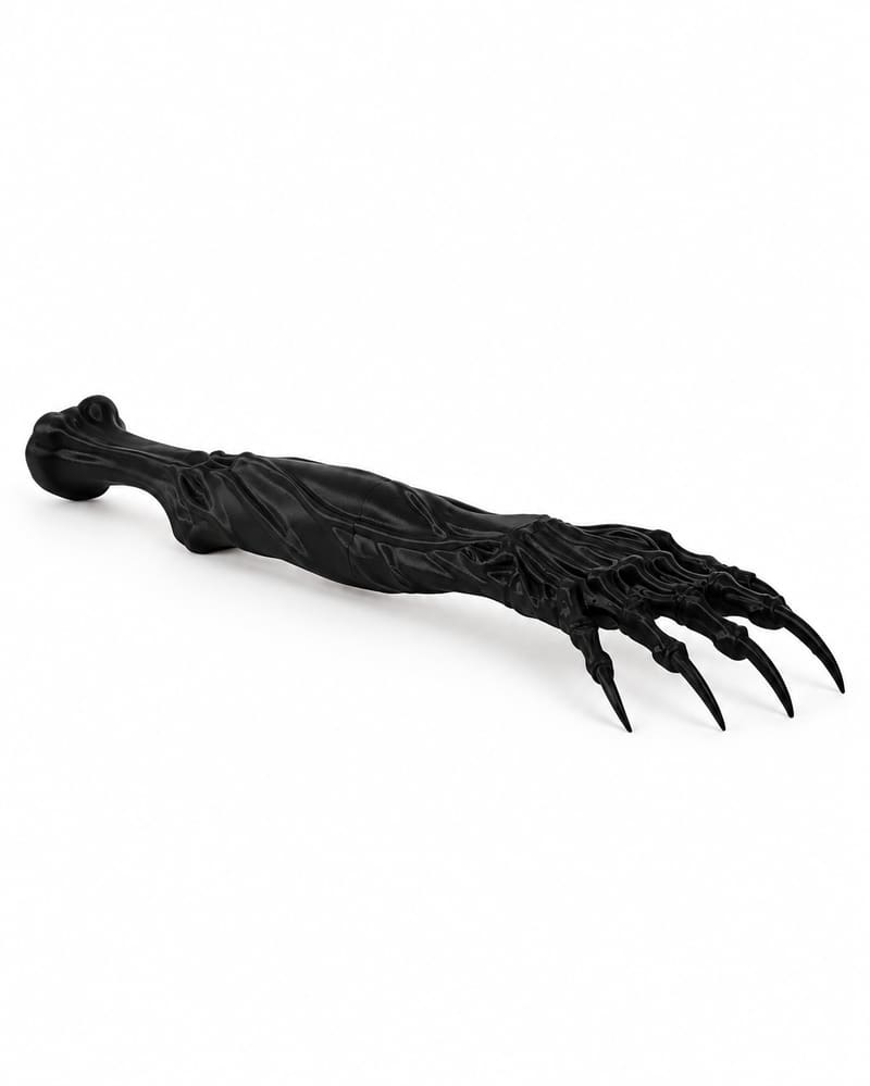Black Monster Claw Arm – 3D Printed Halloween Decoration