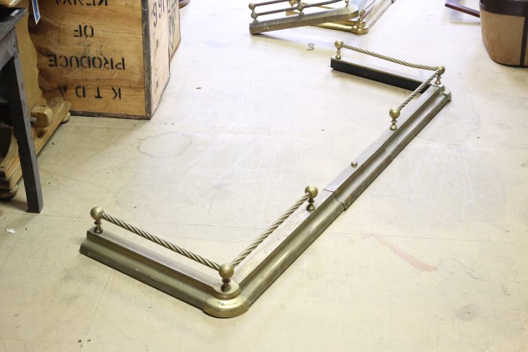 Brass fender twisted effect