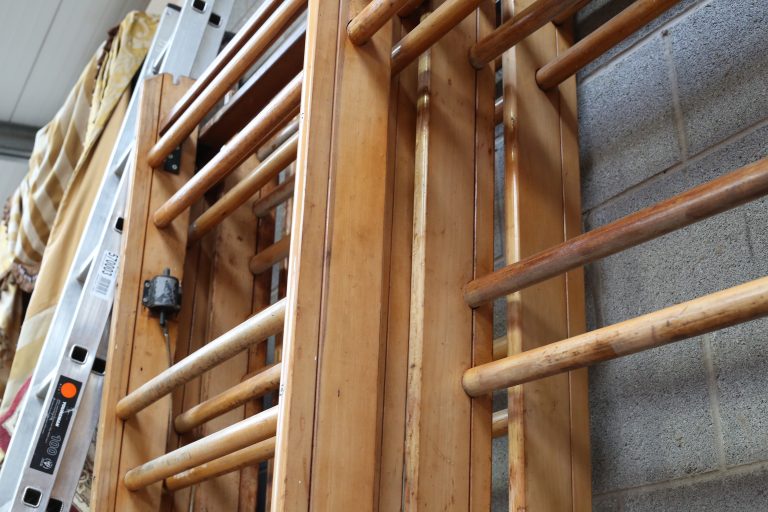 School Gym Climbing Bars