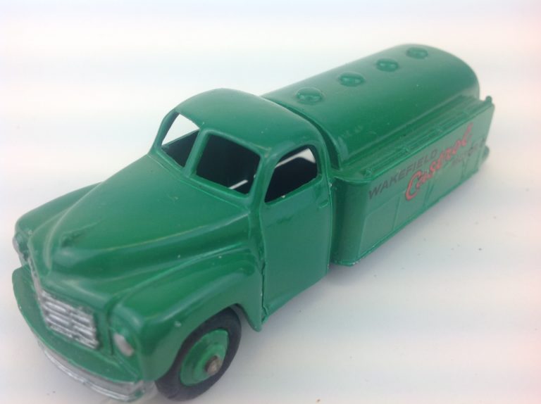 DINKY green Castrol truck