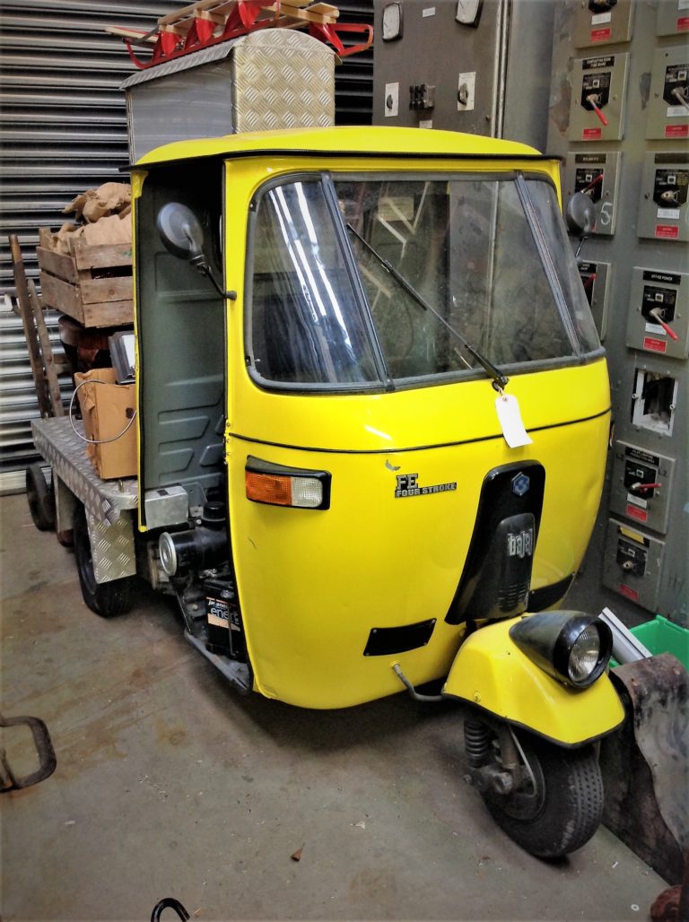 Moped Advertising Vehicle