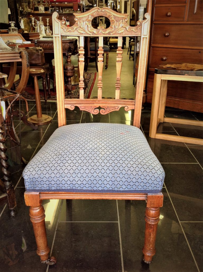 Edwardian Carved Side Chair