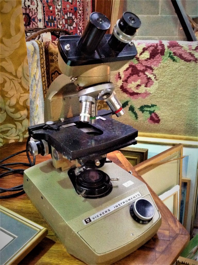 Vintage Vickers Instruments Microscope