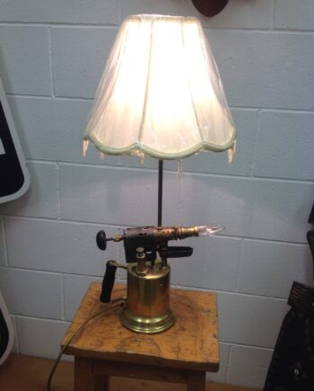 GC006 Brass Duplex Oil Lamp