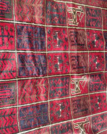 Handwoven Persian Carpet with Geometric Patterns 175×270 [TR2]