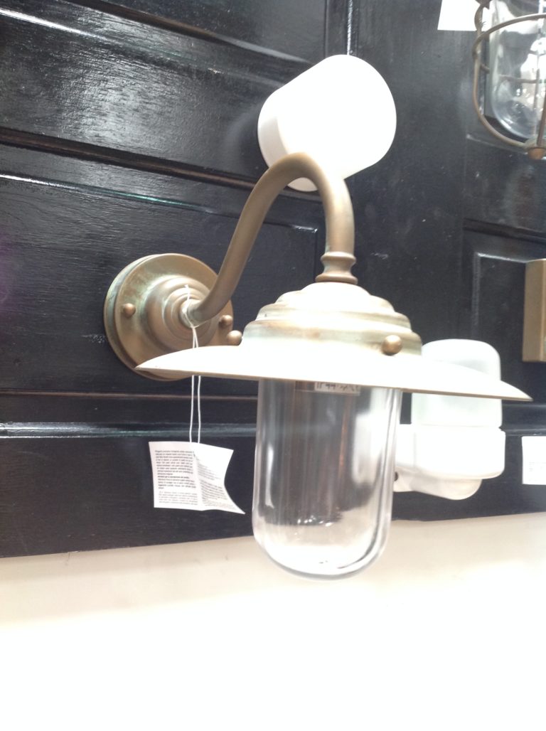 Aged Brass 90d Swan Neck Lamp [139.T.AR]
