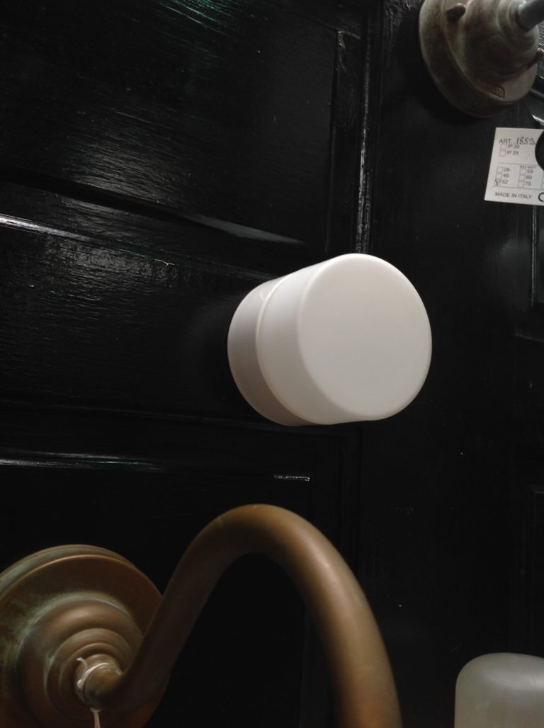 Well Glass Drum Wall Lamp [WG-408]