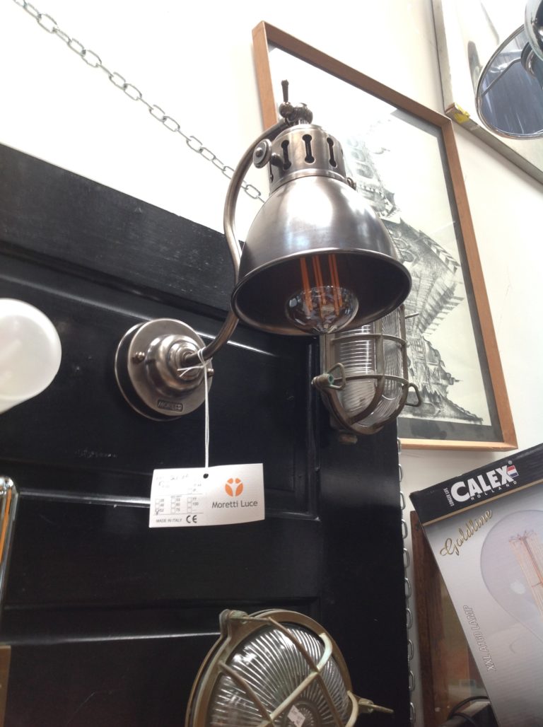 Old Silver Adjustable Wall Lamp [3011.NA]