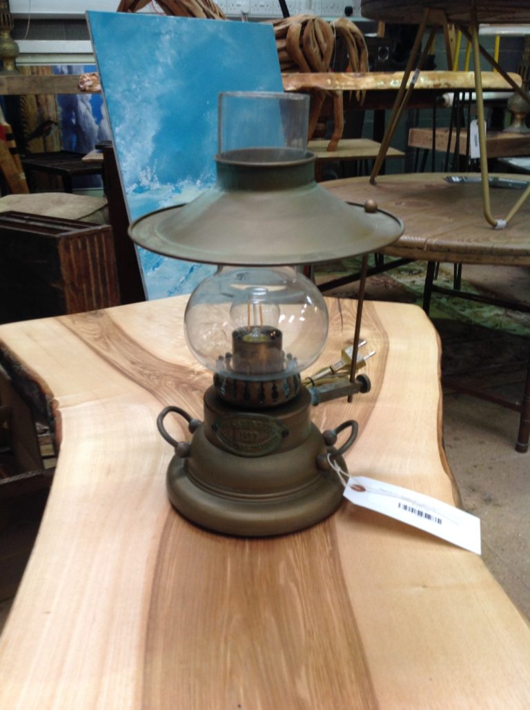 Aged Brass Guadalupa Table Lantern [1616.AR]