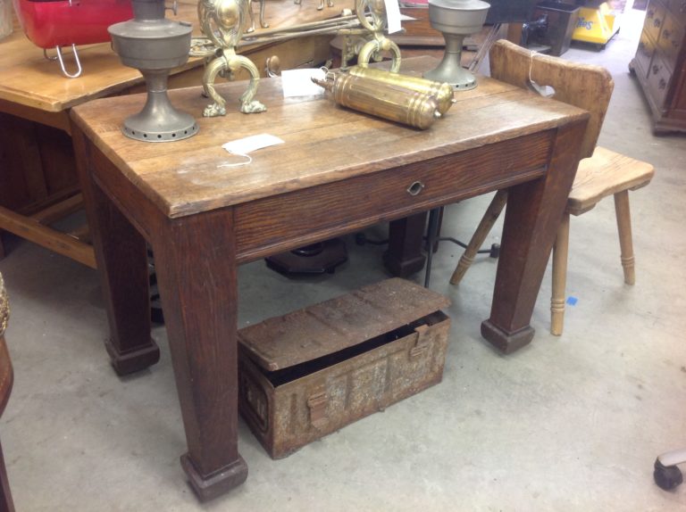 Solid Oak Island Table (from dining table)