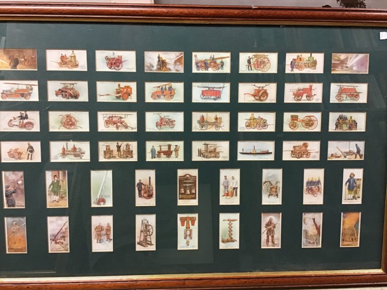 Set of Fire Brigade Cigarette Cards