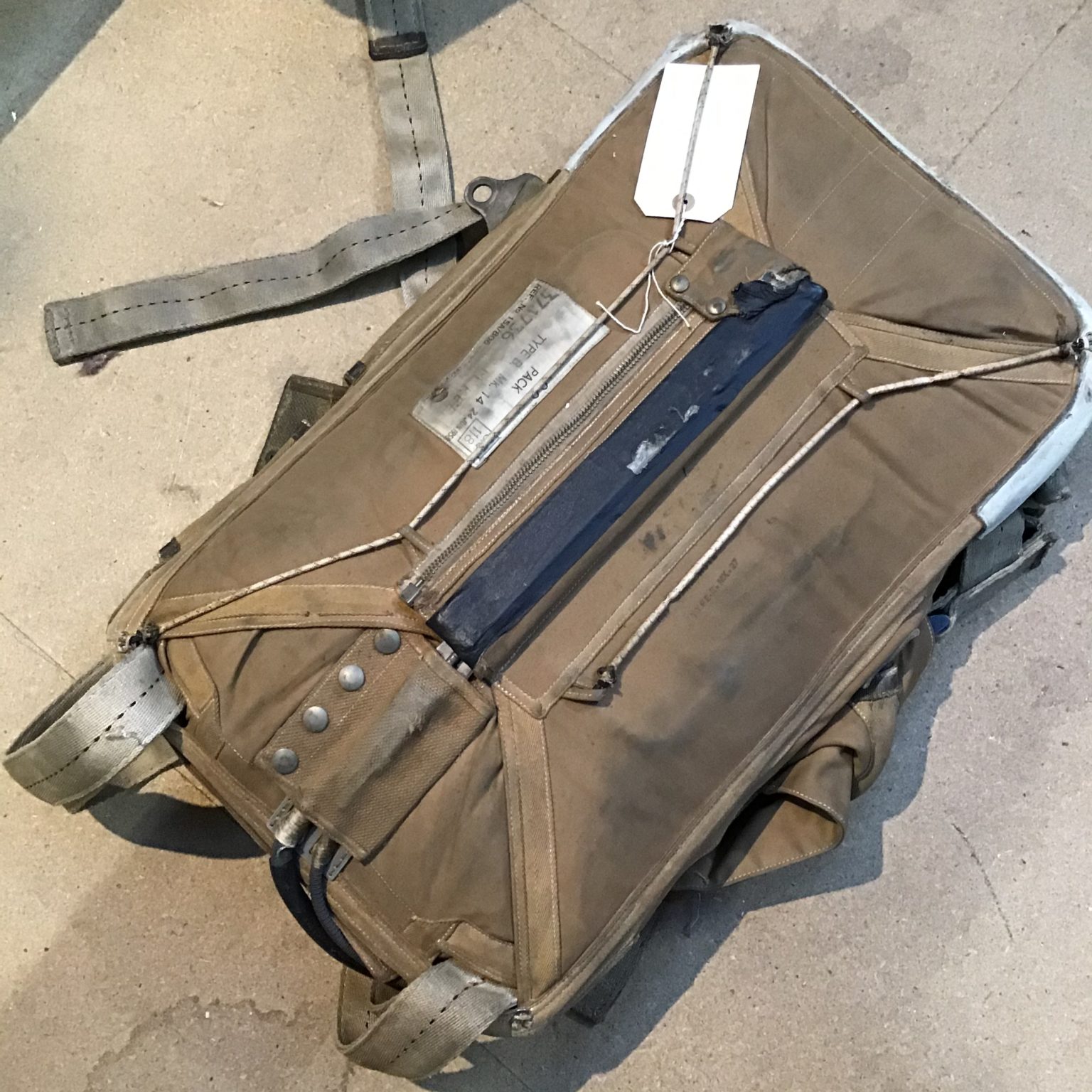 Undeployed RAF Parachute [circa 1950's] On The Square Emporium