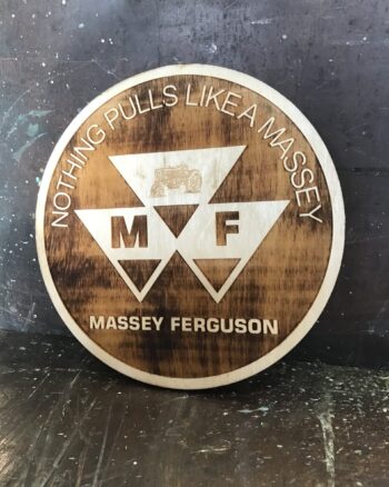 Massey Ferguson Wooden Plaque