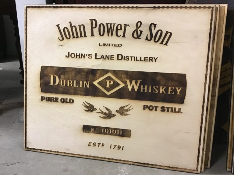 WOODEN PLAQUE POWERS