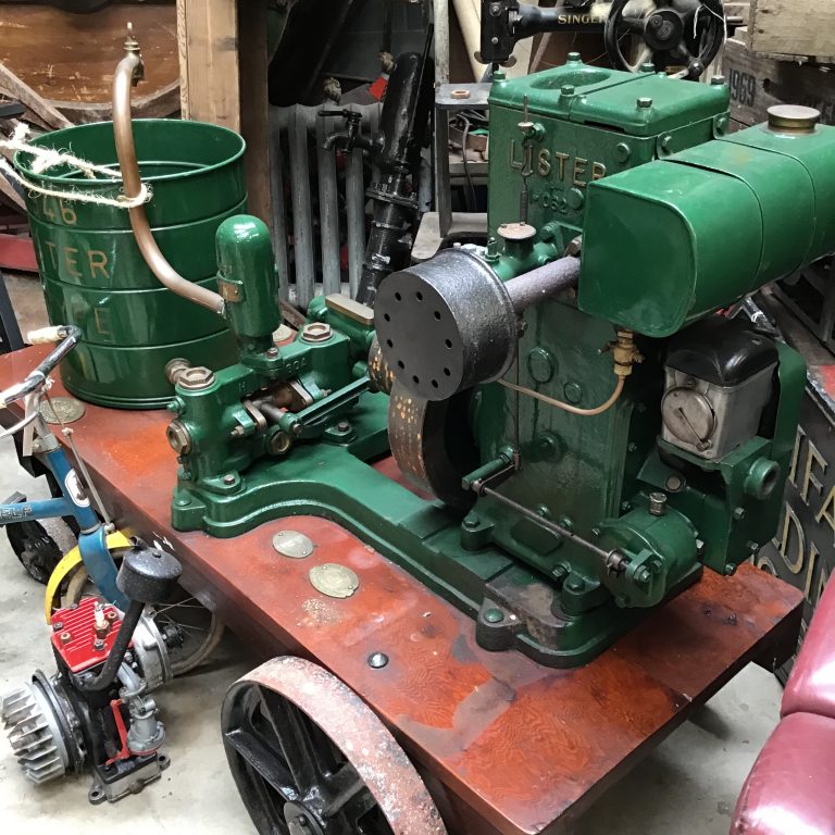 1946 Lister Engine - fully restored and functional