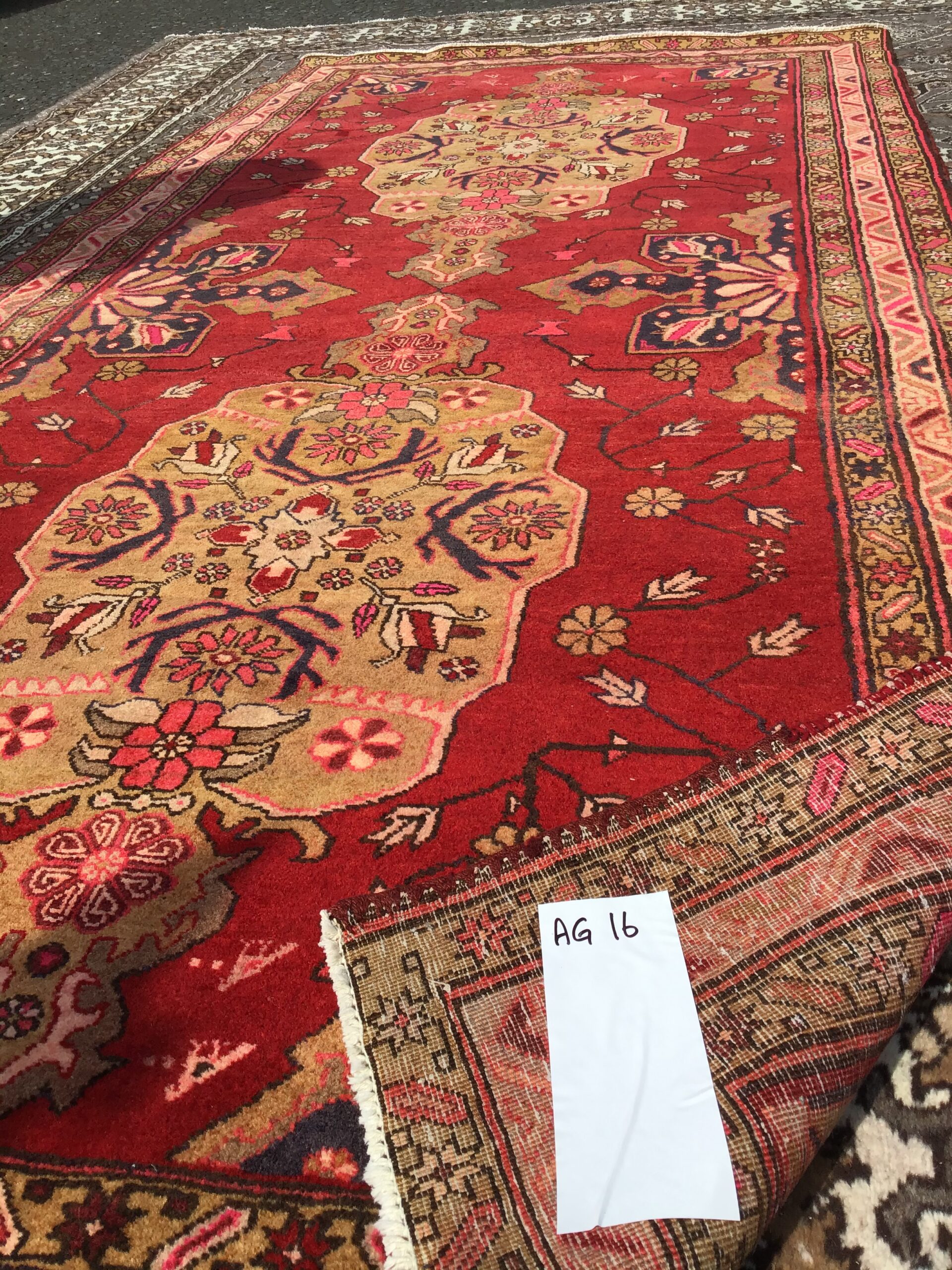 Large Persian Hamadan-Lori Runner Rug 321x152cm [AG16]