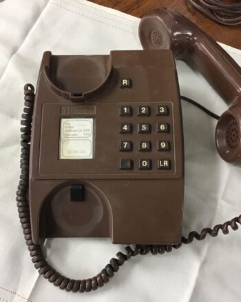 Brown Vintage British Telecoms Telephone