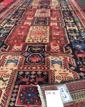 Full-Pile Iranian Runner Rug 297 x 145 cm [SN12]