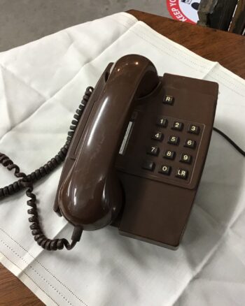Brown Vintage British Telecoms Telephone