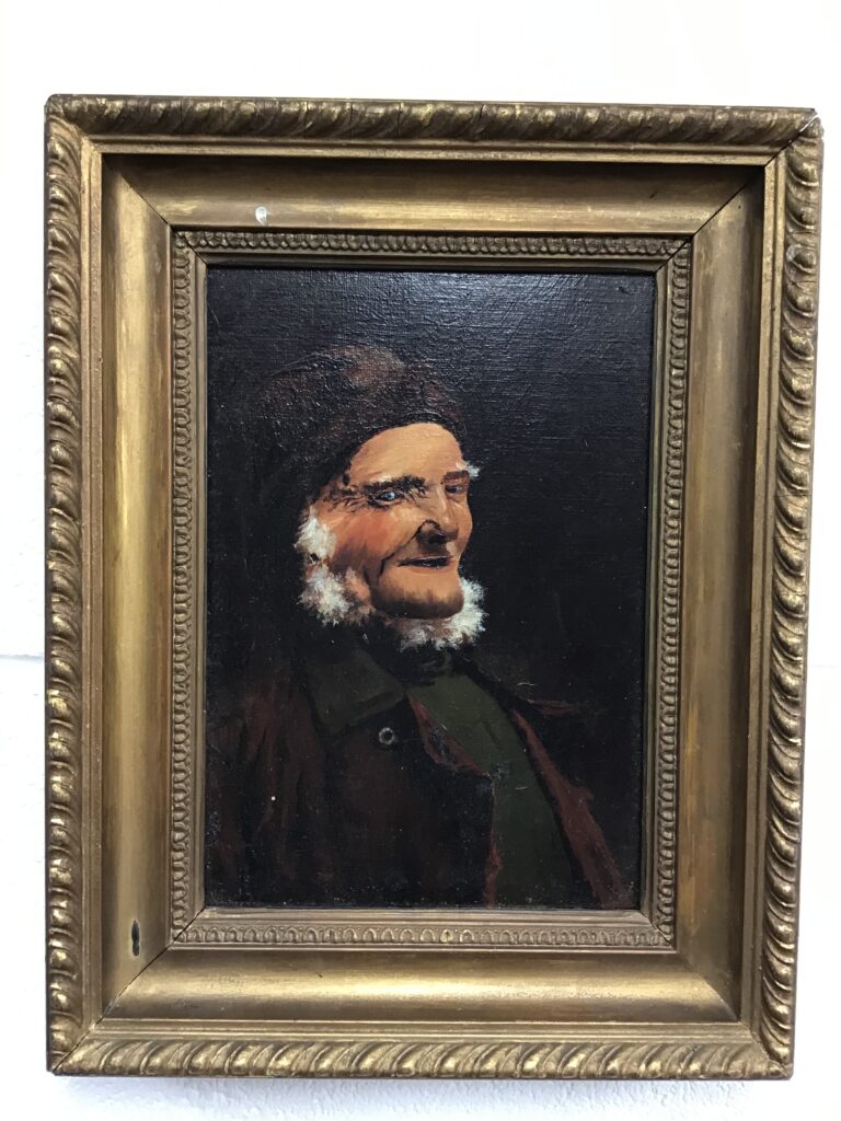 Portrait of Blue-eyed Fisher