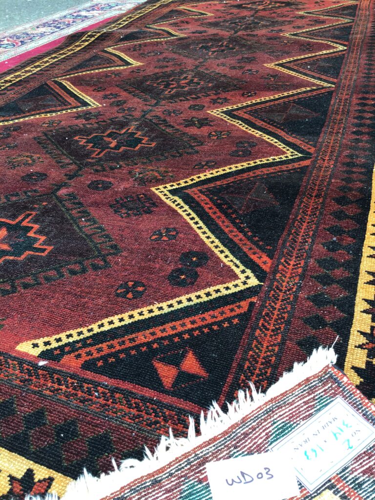 Fine-Pile Iranian Tribal Rug 314 x 163cm [WD03]
