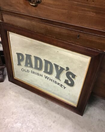 Paddys Irish Whiskey Mirror