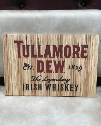 Resin ‘n Ply Tullamore Dew Plaque