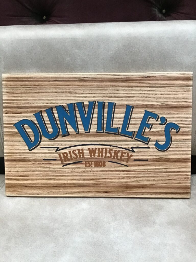 Resin ‘n Ply Dunvilles Whiskey Plaque