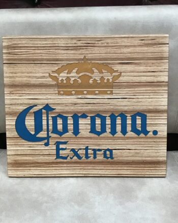 Resin ‘n Ply Corona Plaque (lighter blue)