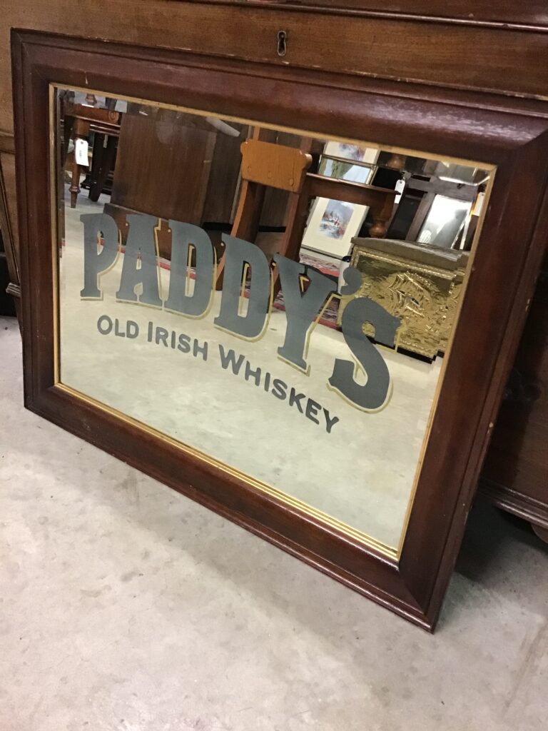 Paddys Irish Whiskey Mirror