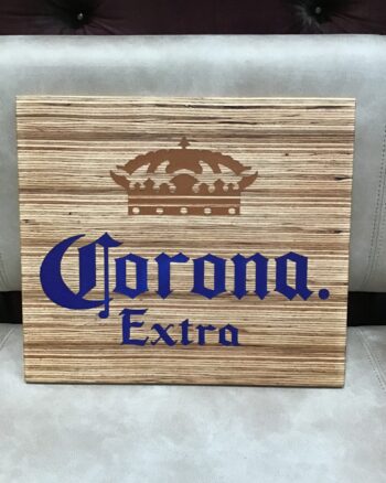 Resin ‘n Ply Corona Plaque